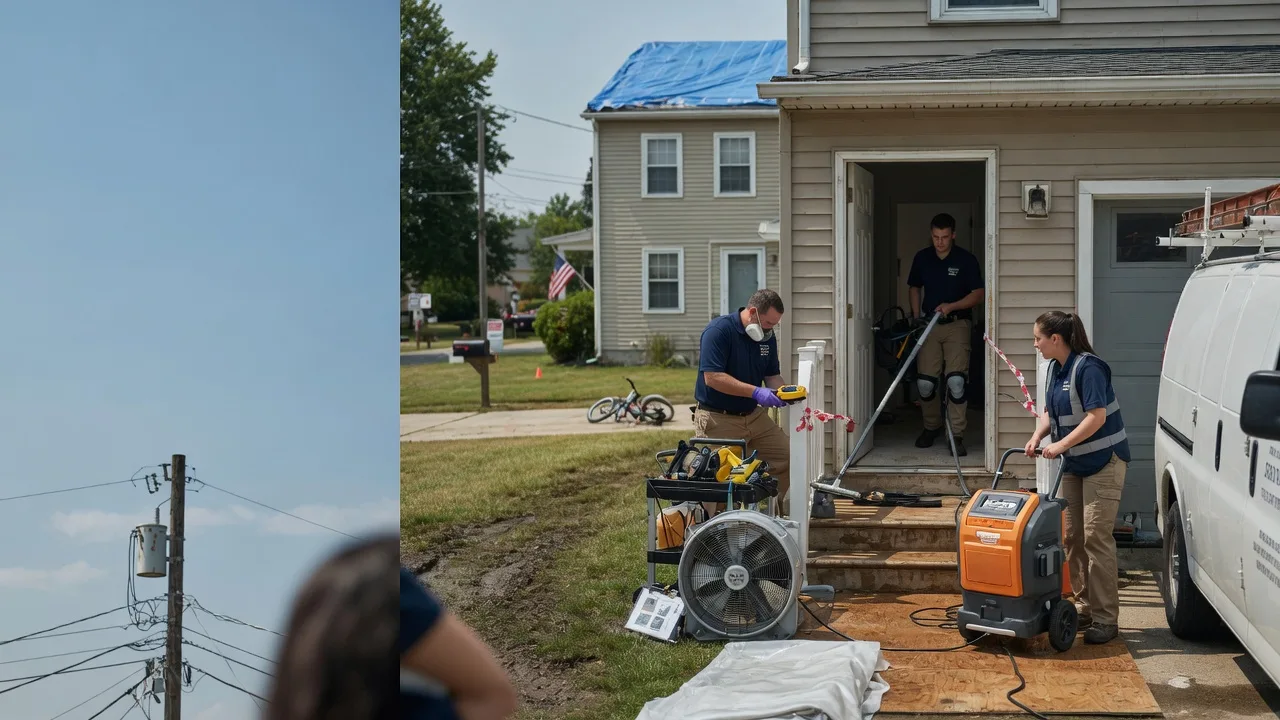 Water Damage Repair in Sunny Side, GA near me